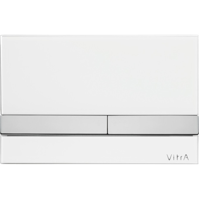 Клавиша смыва VITRA SELECT стекло, цвет Глянцевый Белый 740-1100